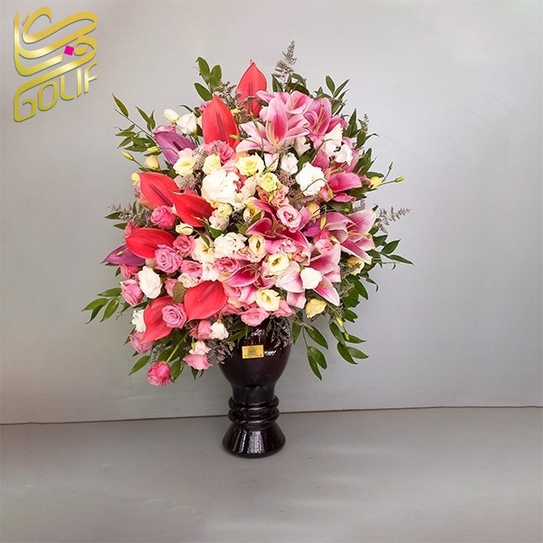 جام گل تبریک عاشقانه هدیه تولد عیادت نوزاد فوق لاکچری ارسال رایگان زیبا لاکچری ارسال فوری سریع گل فروشی آنلاین گل فروشی گلیف golif جعبه گل زیبا لاکچری آنترویم لیلیوم ارکیده